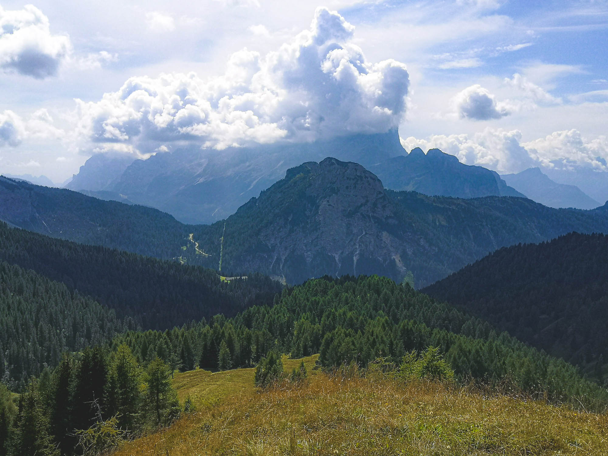 Mount Civetta in Alta Via 1, Dolomites, Italy