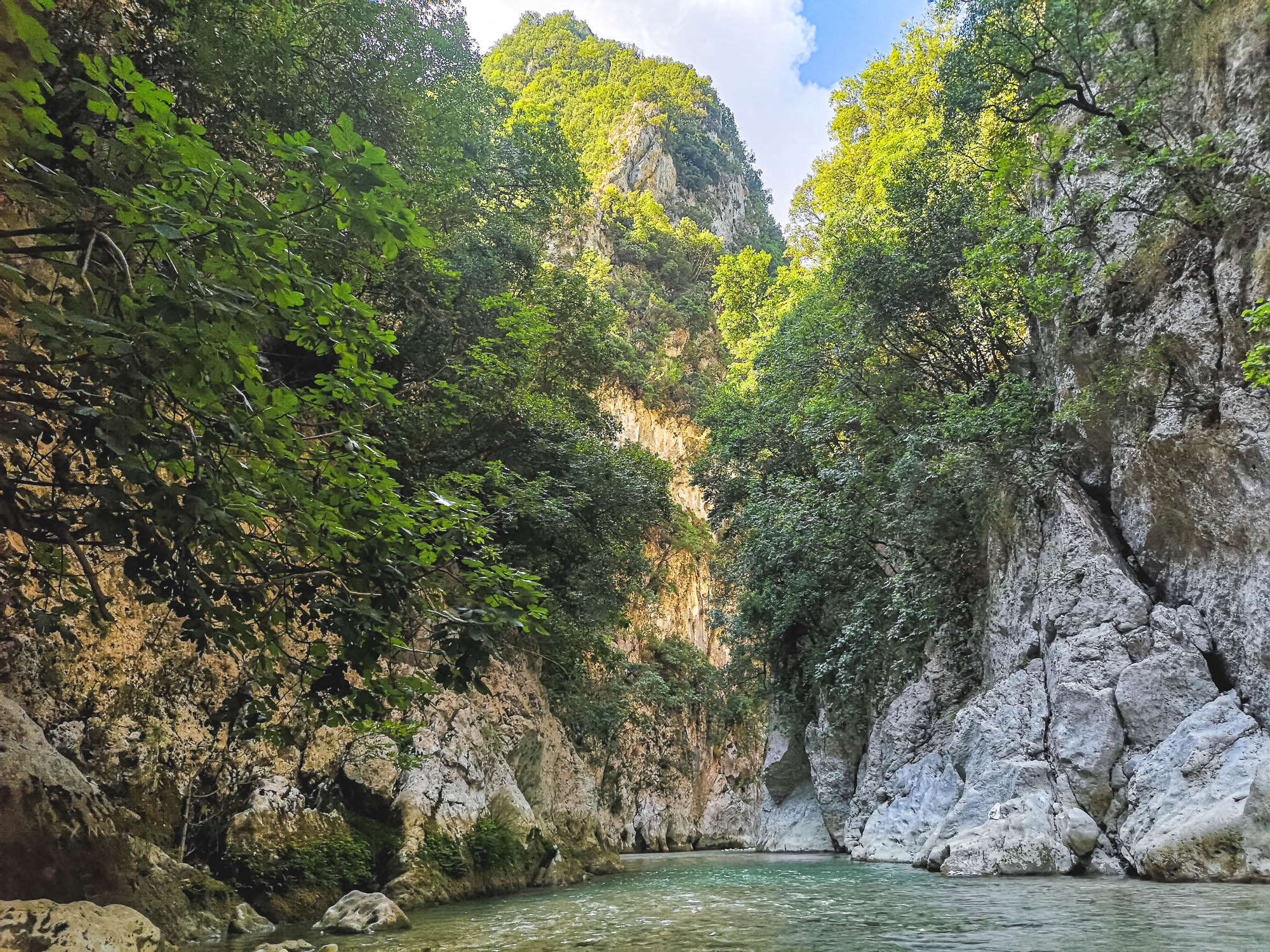 Acheron springs in Epirus, Greece