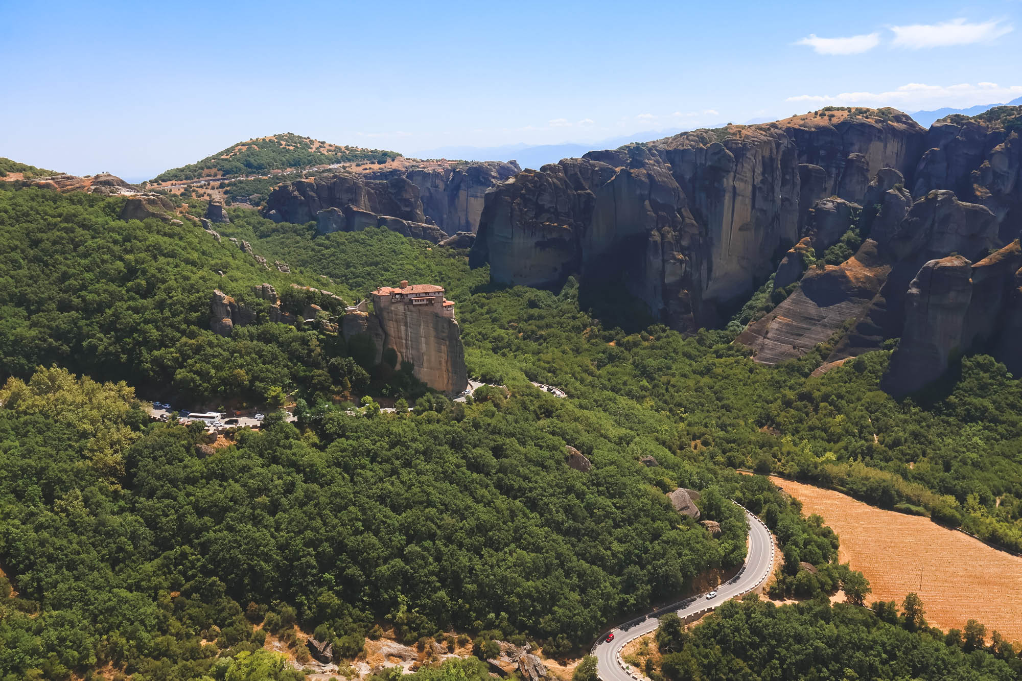 Holy Monastery of Rousanos - Saint Barbara in Thessaly, Greece