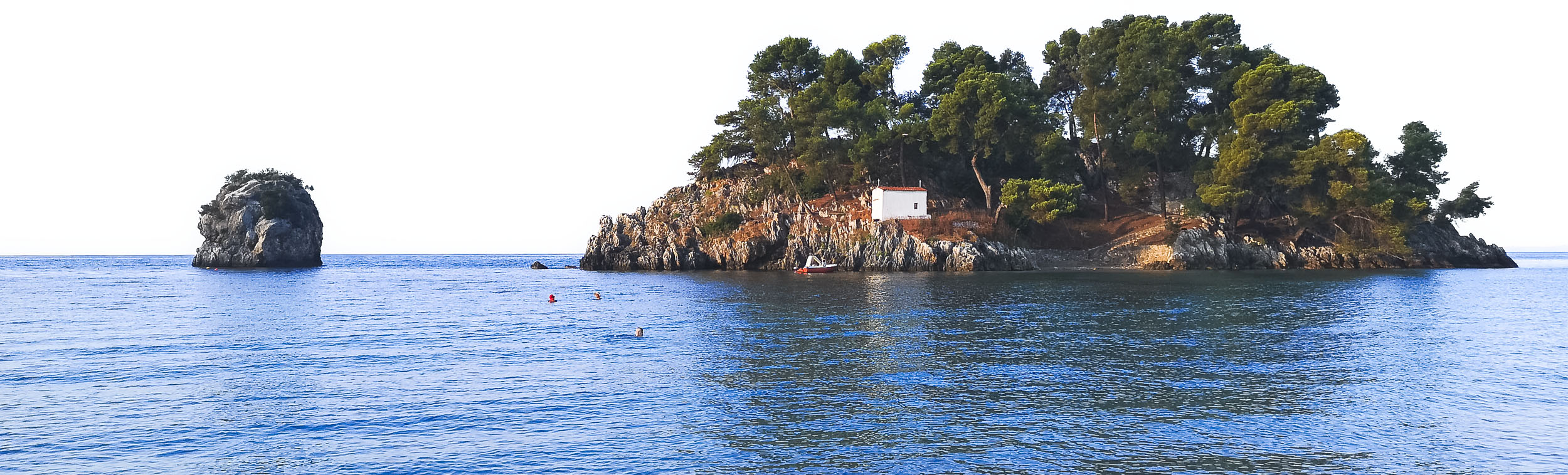Islands in Parga, Epirus, Greece