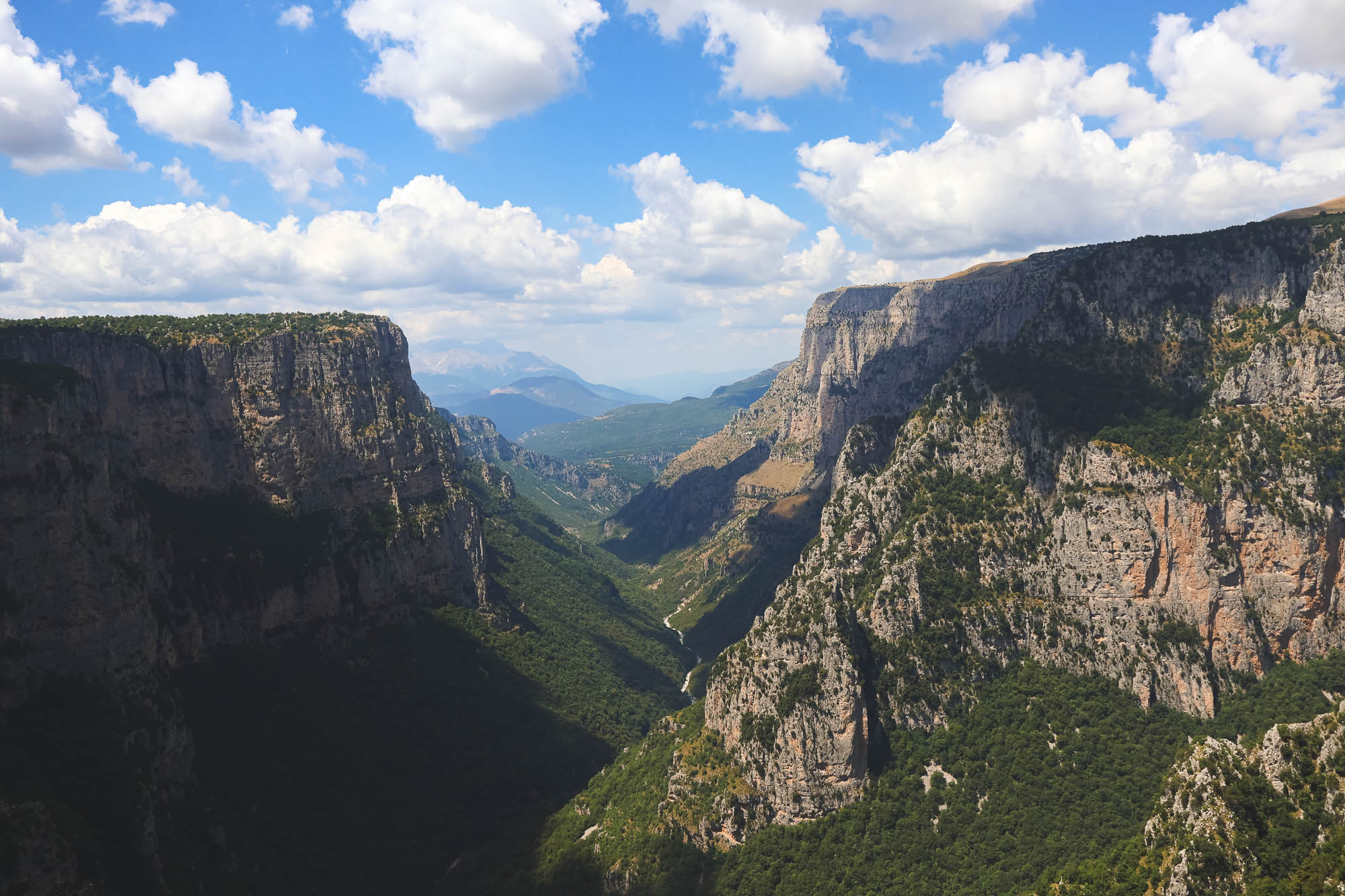 Vikos Gorge in Epirus, Greece