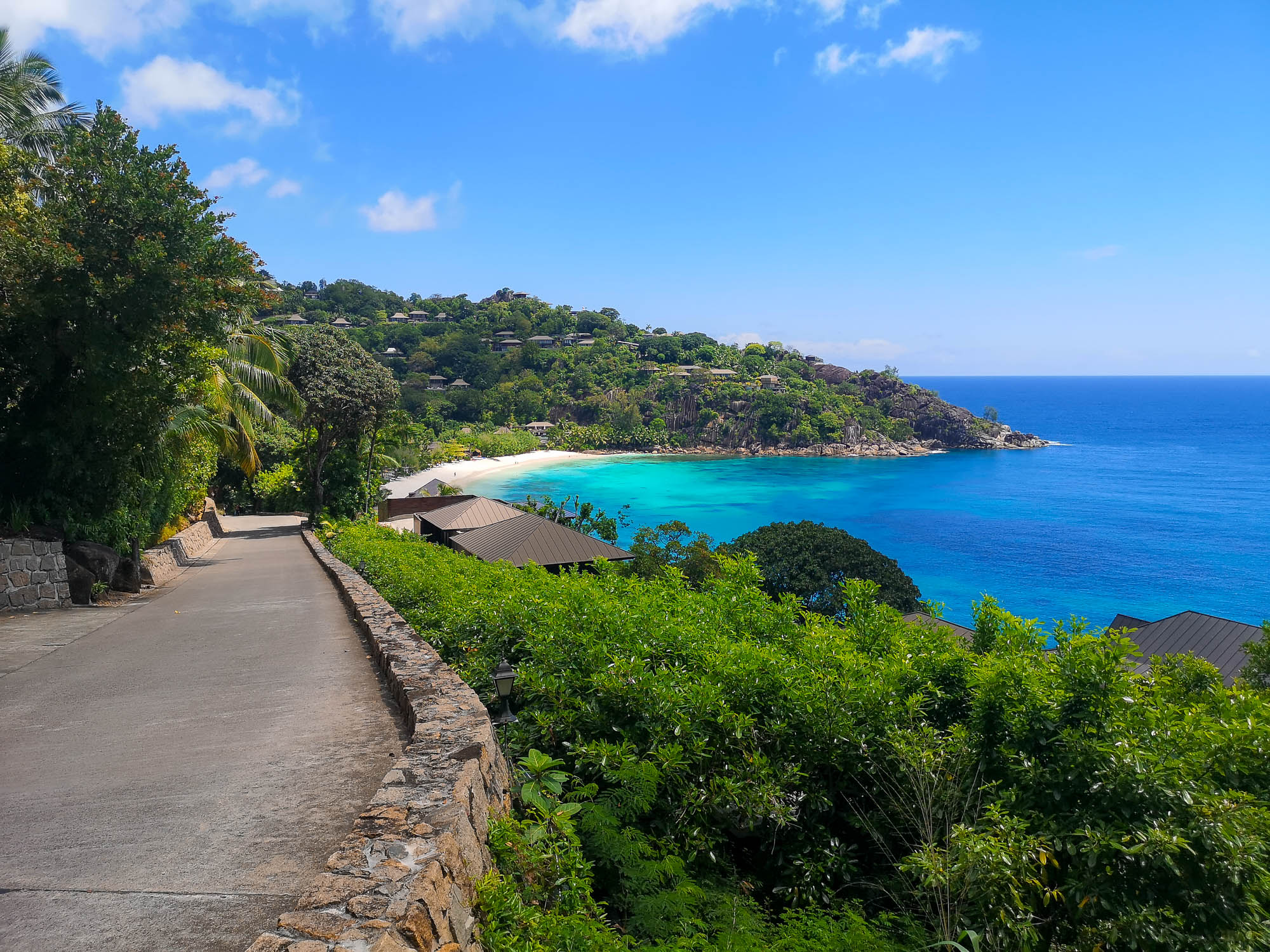 Petit Anse Viewpoint in Mahe, Seychelles