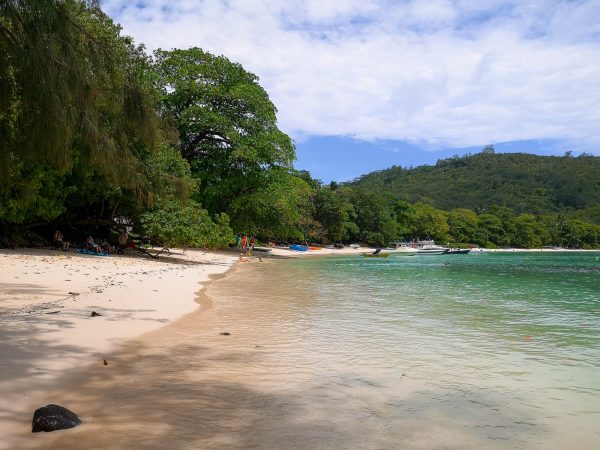 Port Launay in Mahe, Seychelles