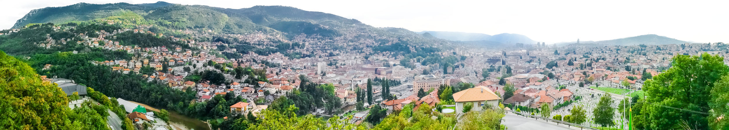 Panorama of Sarajevo from the Yellow Fortress, Bosnia & Herzegovina 3